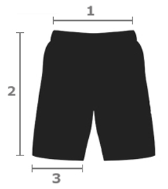 coupe LOUROY street shorts